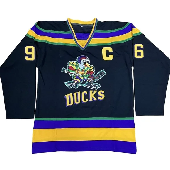 New Mighty Ducks Conway Hockey Jersey Authentic - Picture 2 of 10
